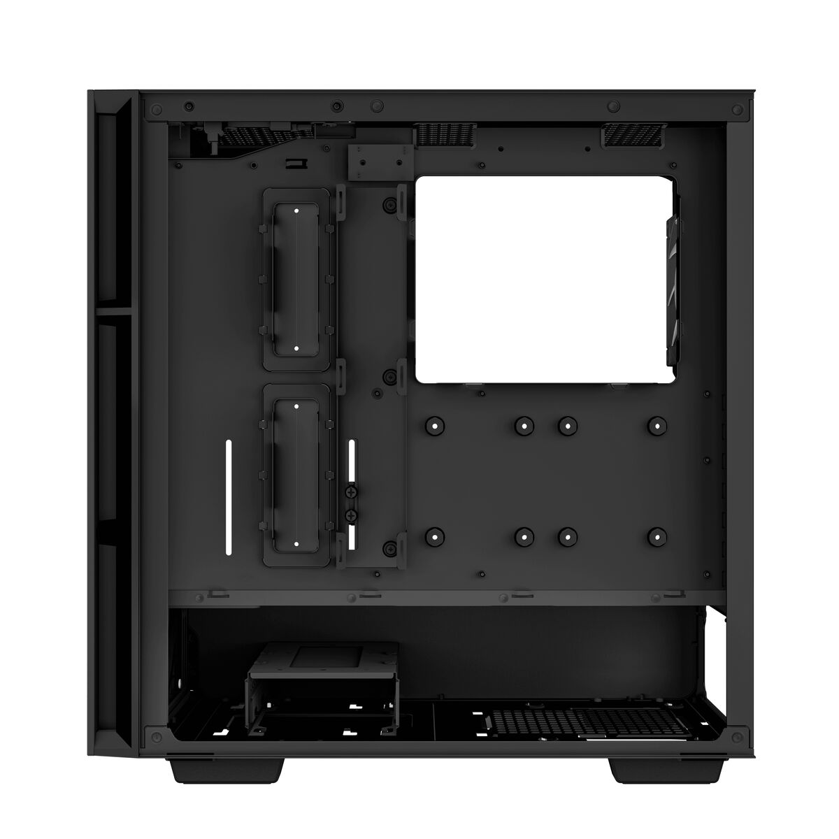 ATX Semi-toren doos DEEPCOOL Zwart
